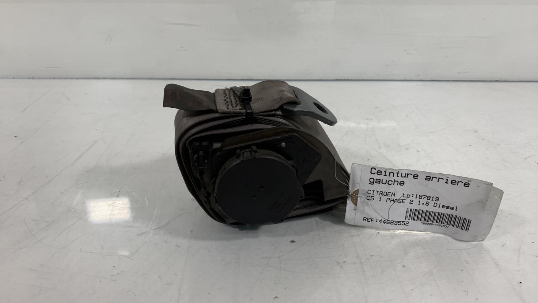 Cintura di sicurezza posteriore sinistra CITROEN C5 1 PHASE 2 Diésel - 1