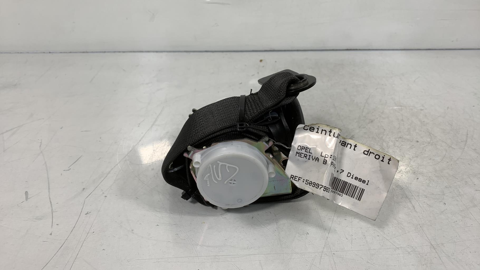 Cintura di sicurezza anteriore destra OPEL MERIVA B PHASE 1 Diésel - 1