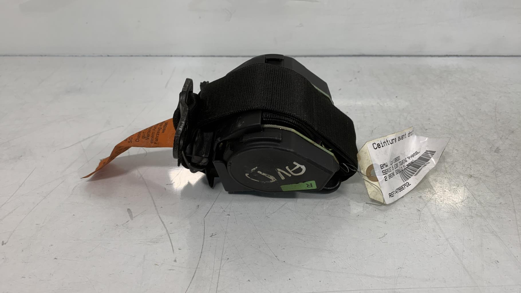 Cintura di sicurezza anteriore destra BMW SERIE 5 E39 TOURING PHASE 2 BREAK Diésel - 1