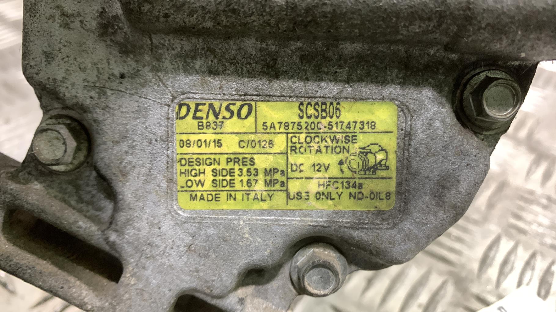 Compressore clima FIAT 500 2 PHASE 1 Gasolina - 1