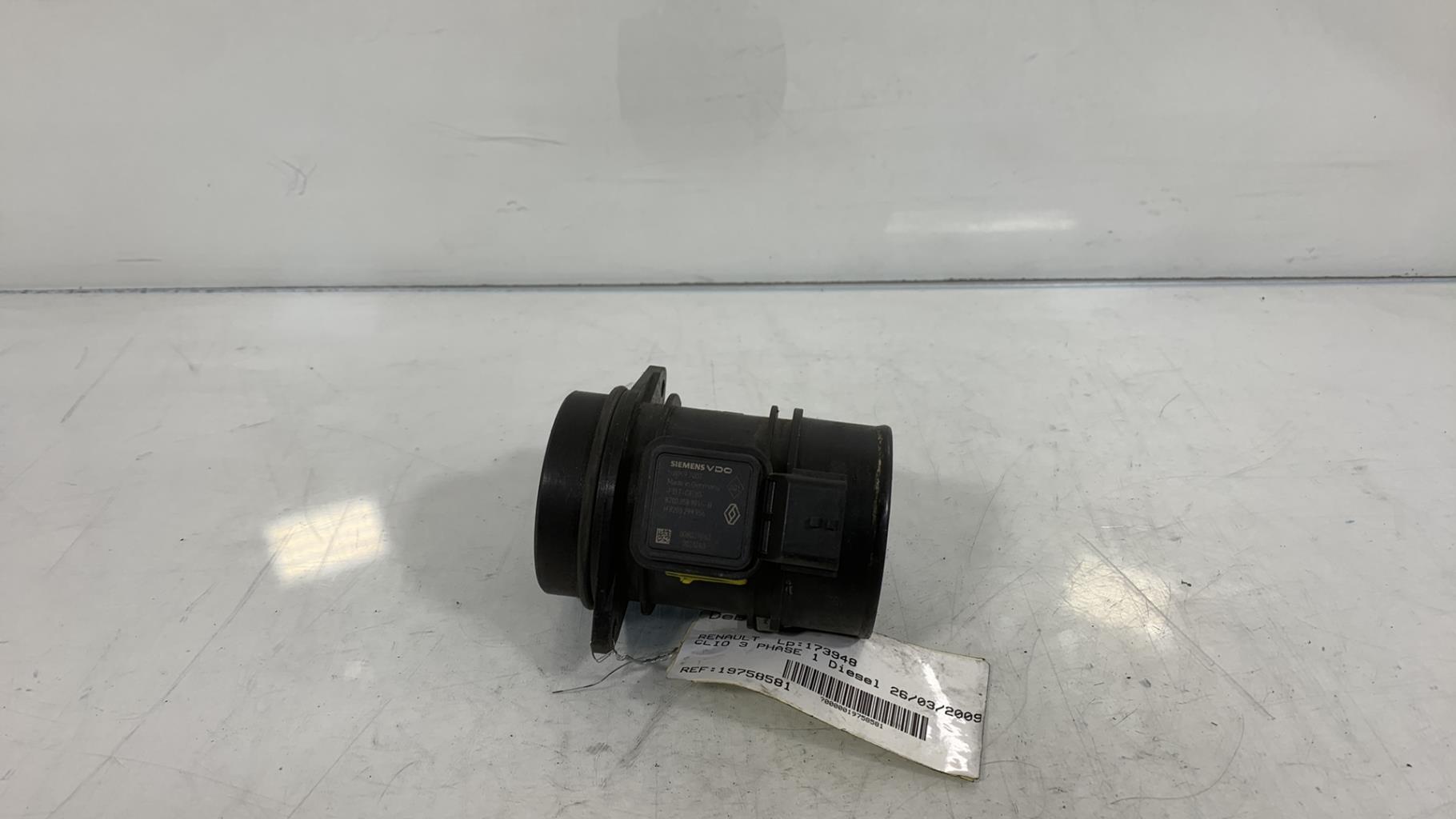 Debitmetre RENAULT CLIO 3 PHASE 1 Diesel - 1