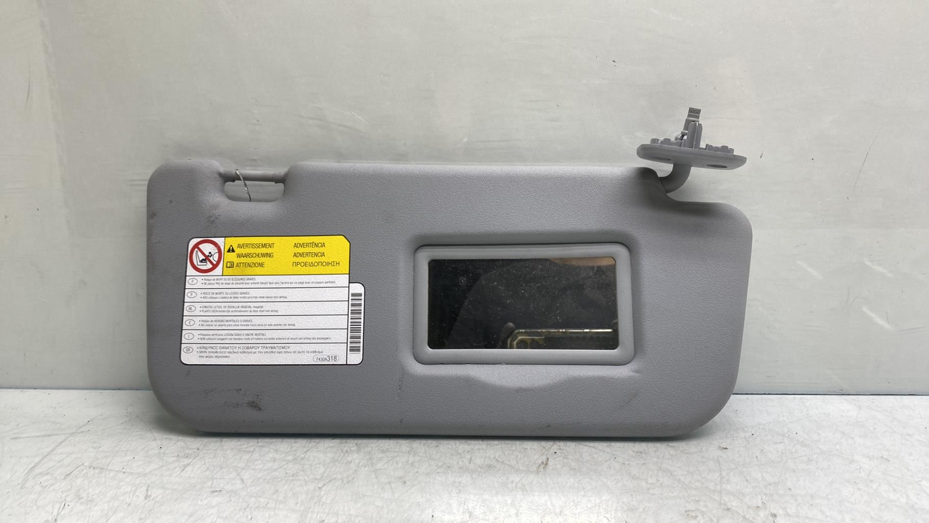 Visiera parasole destra MITSUBISHI COLT 6 PHASE 1 Gasolina - 1
