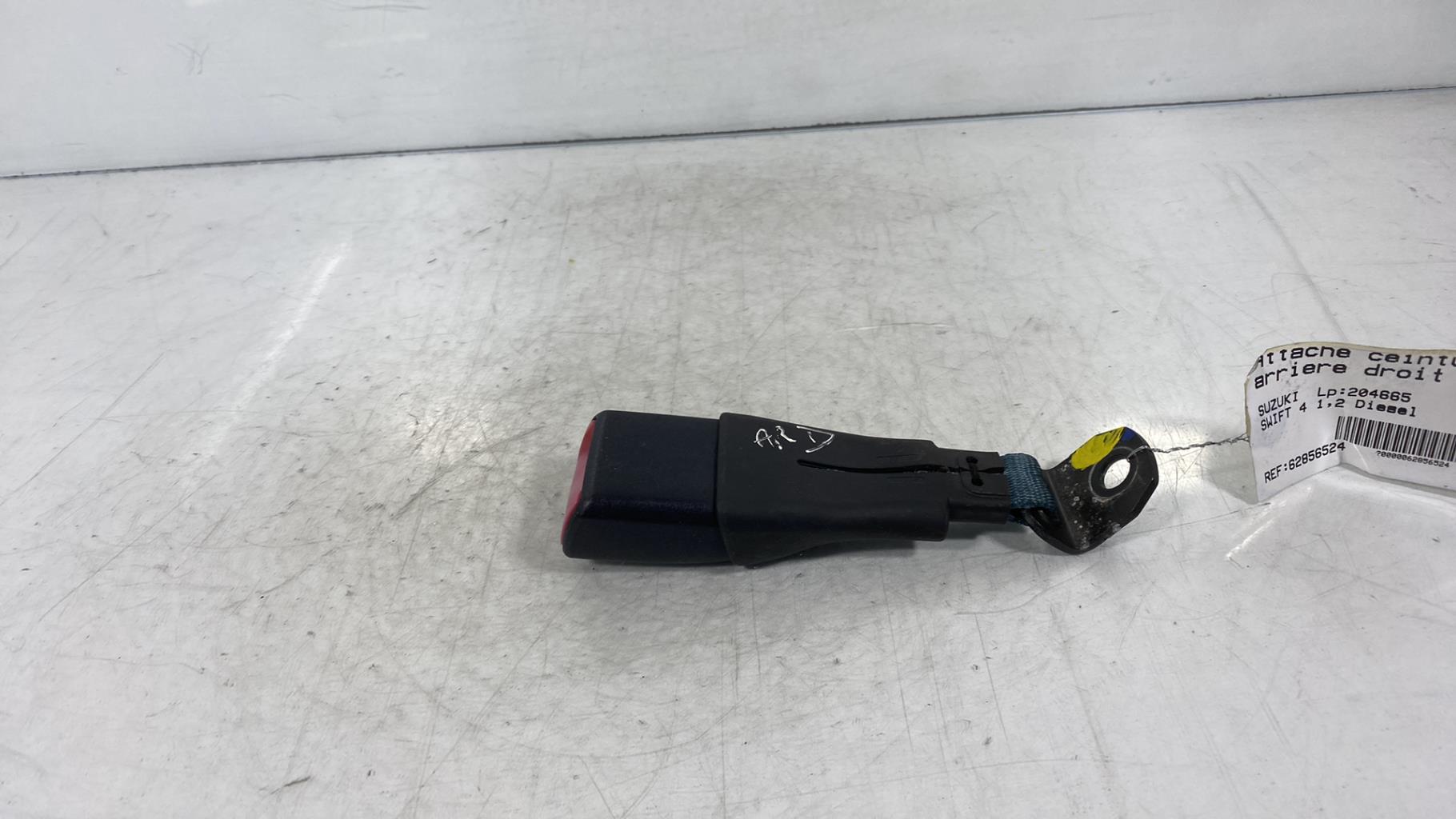Aggancio cintura sicurezza posteriore destro SUZUKI SWIFT 4 Diésel - 1