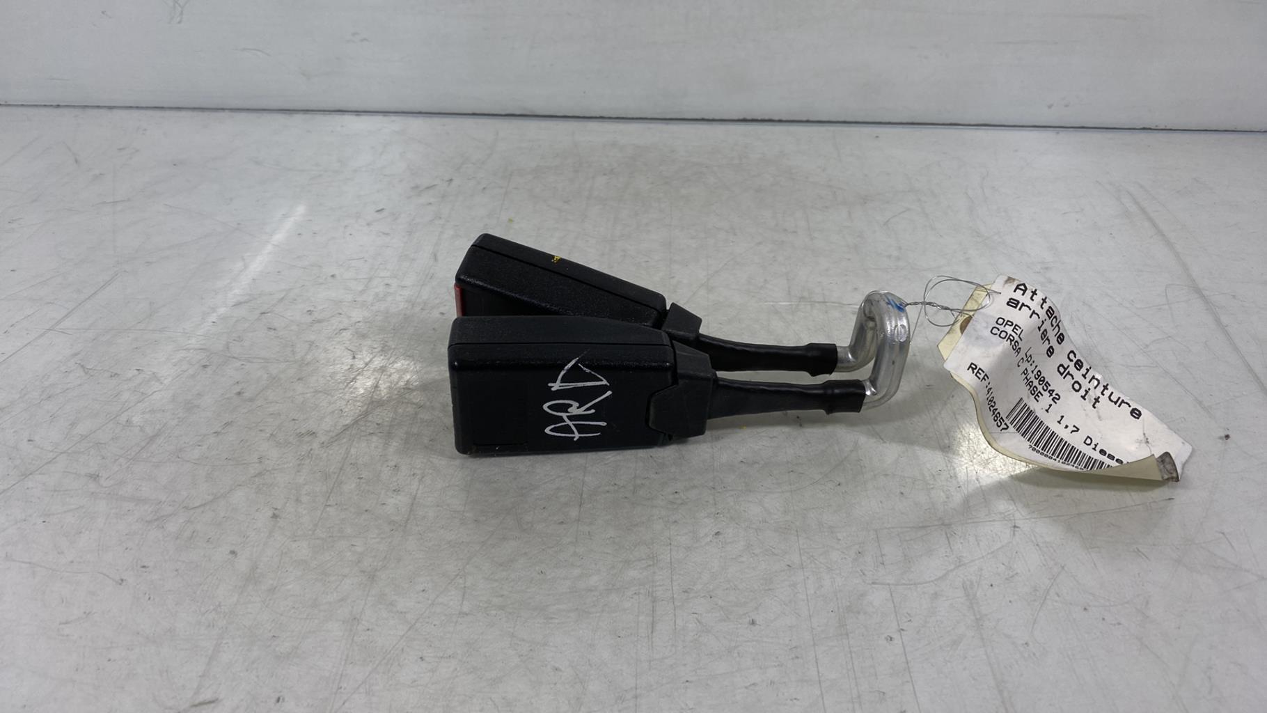 Aggancio cintura sicurezza posteriore destro OPEL CORSA C PHASE 1 Diésel - 1