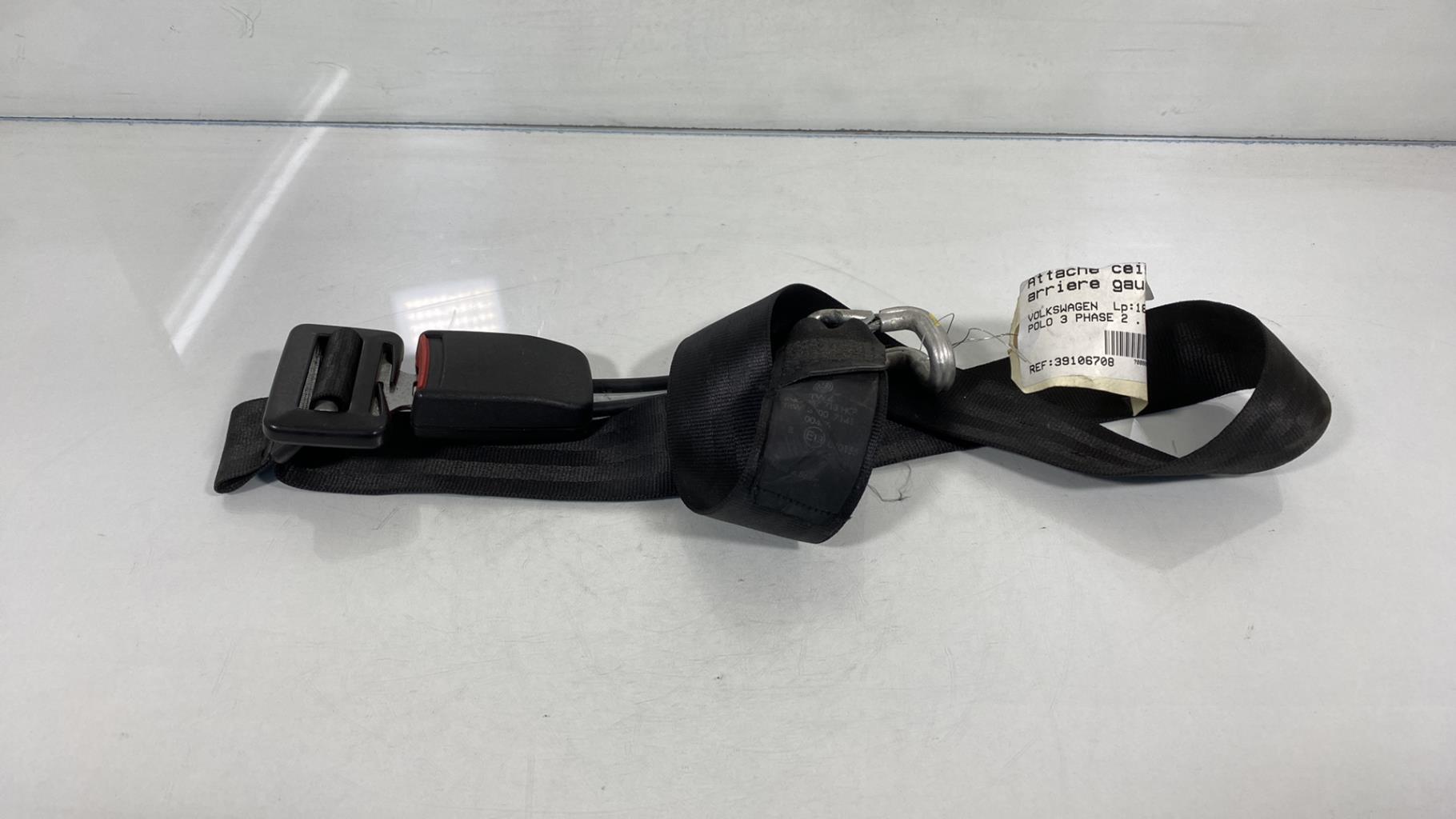Aggancio cintura sicurezza posteriore sinistro VOLKSWAGEN POLO 3 PHASE 2 Diésel - 1