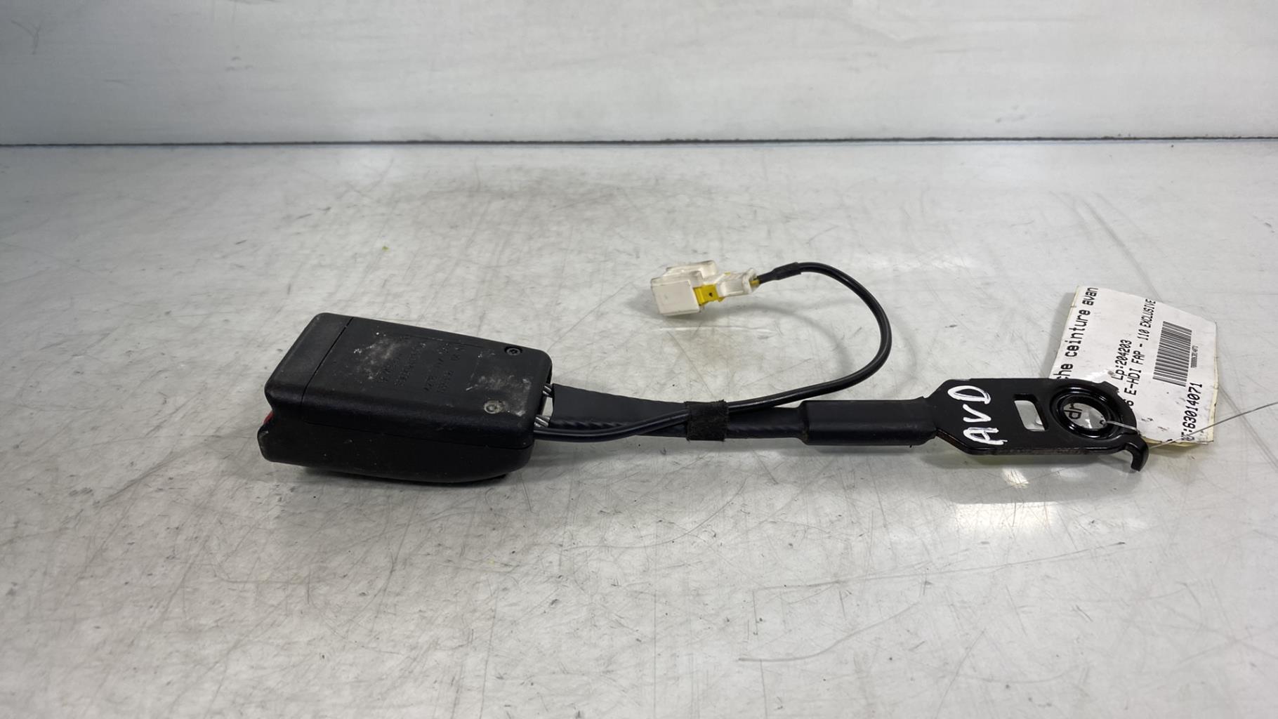 Aggancio cintura sicurezza anteriore destro CITROEN C4 2 PHASE 1 Diésel - 1