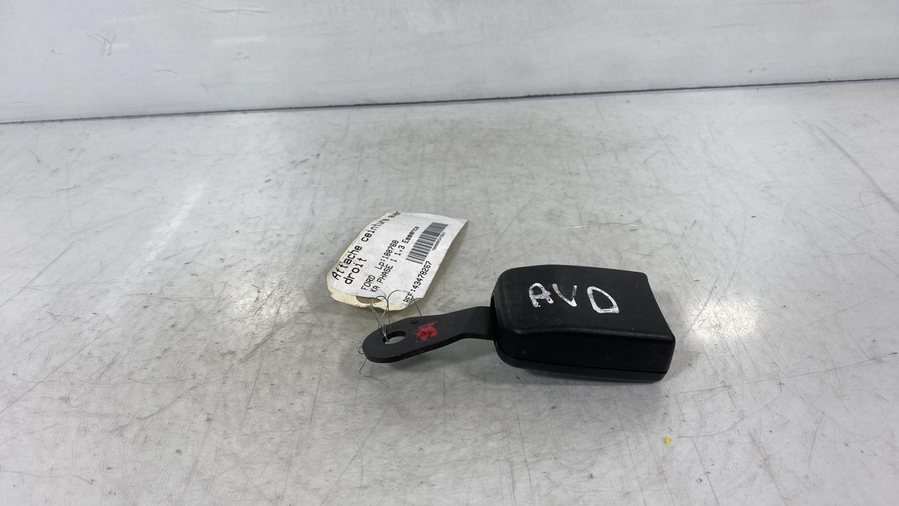 Aggancio cintura sicurezza anteriore destro FORD KA 1 PHASE 1 Gasolina - 1