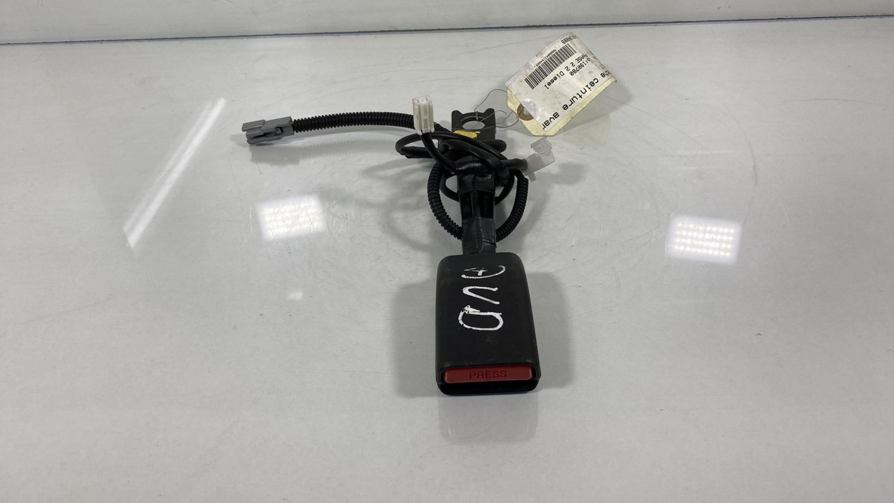 Aggancio cintura sicurezza anteriore destro TOYOTA AURIS 1 PHASE 2 Diésel - 1