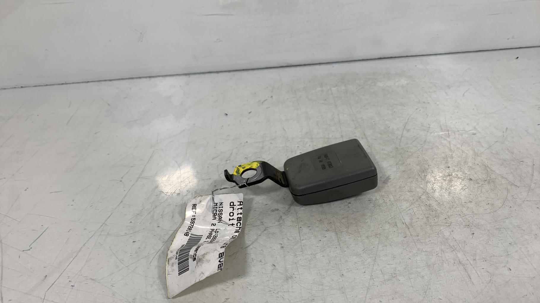Aggancio cintura sicurezza anteriore destro NISSAN MICRA 2 PHASE 2 Gasolina - 1