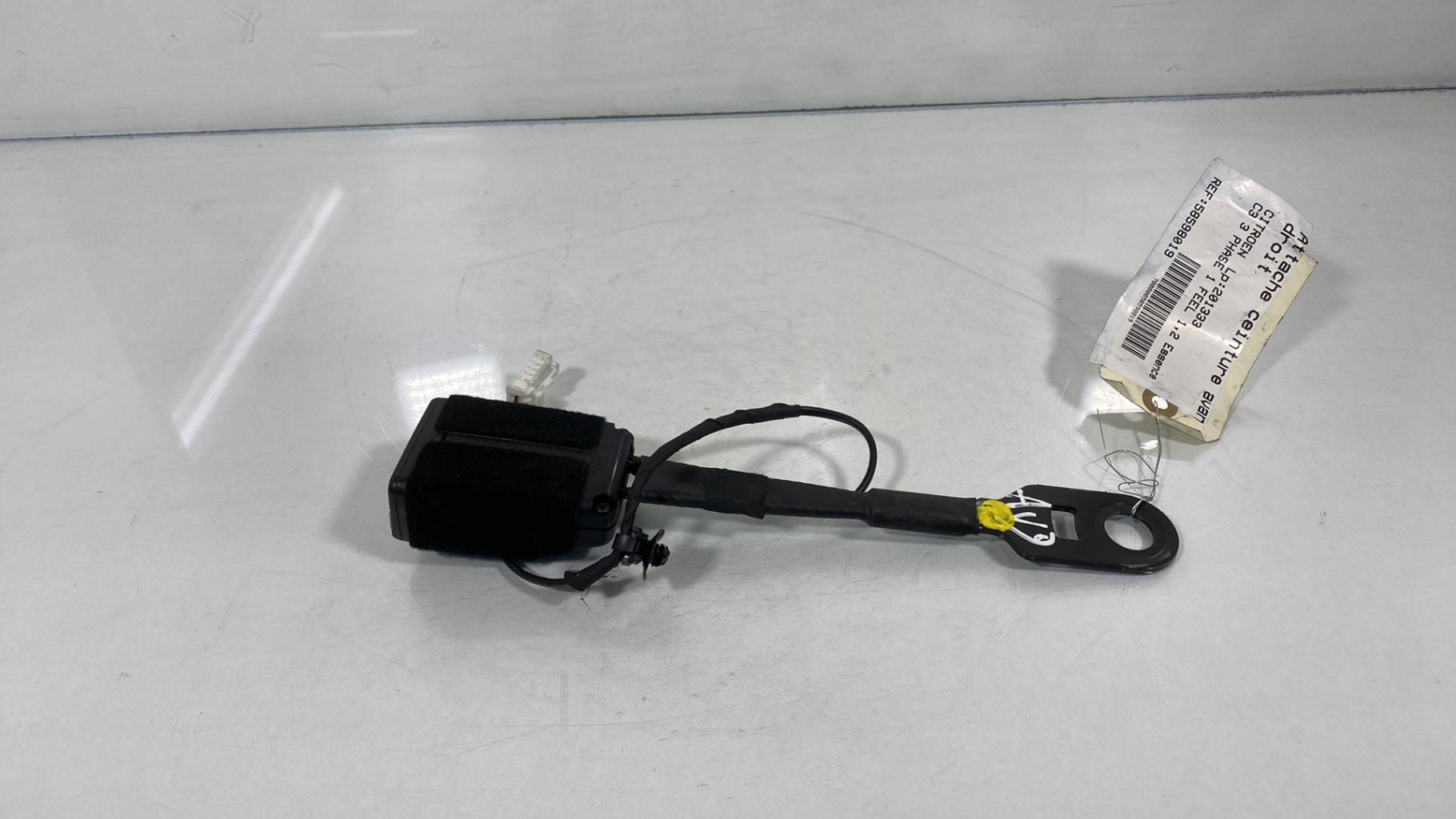 Aggancio cintura sicurezza anteriore destro CITROEN C3 3 PHASE 1 Gasolina - 1