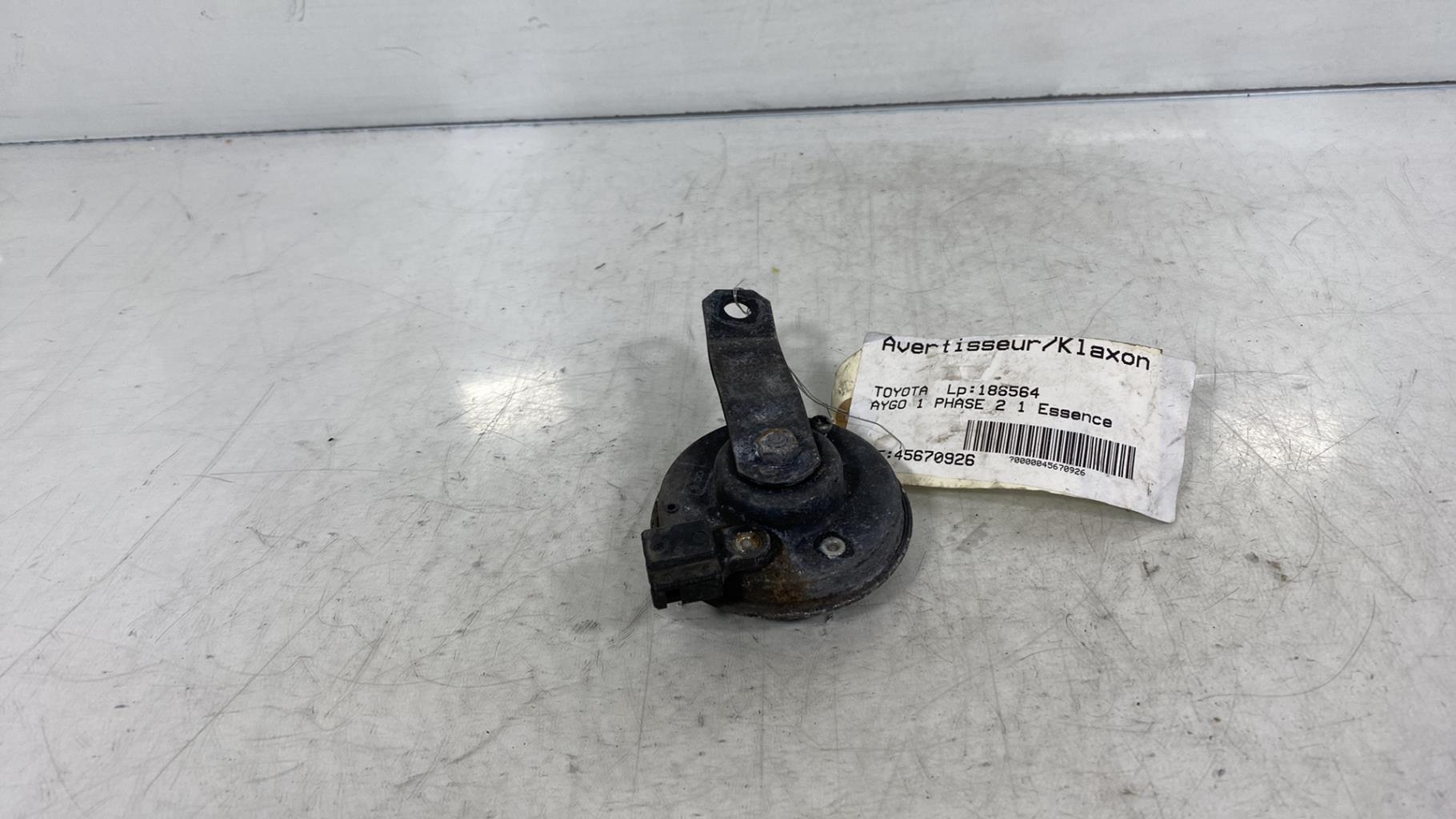 Tromba/Clacson TOYOTA AYGO 1 PHASE 2 Gasolina - 1