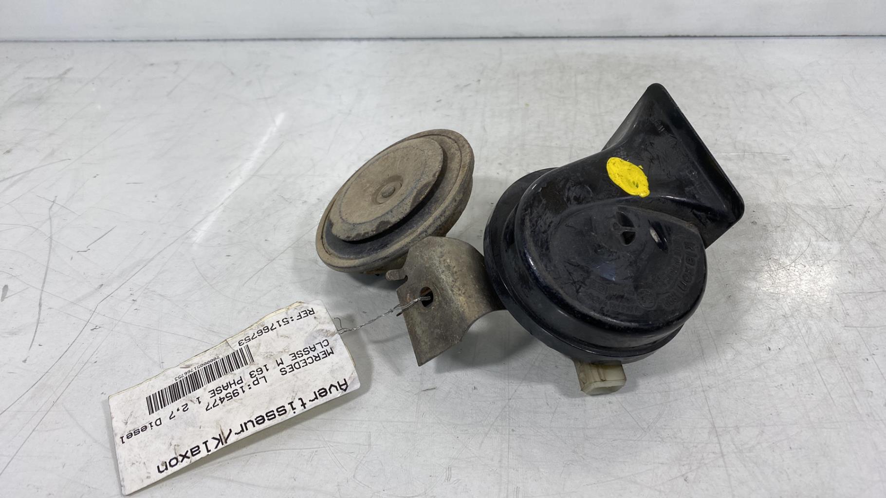 Tromba/Clacson MERCEDES CLASSE M 163 PHASE 1 Diésel - 1