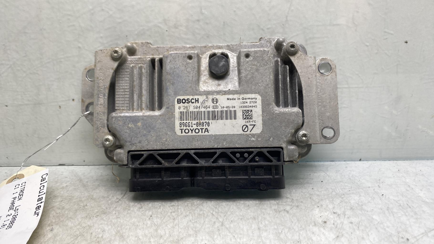 Centralina motore CITROEN C1 1 PHASE 2 Gasolina - 1