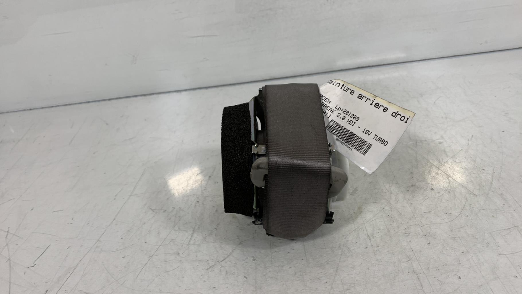 Cintura di sicurezza posteriore destra CITROEN C5 2 BREAK Diésel - 1