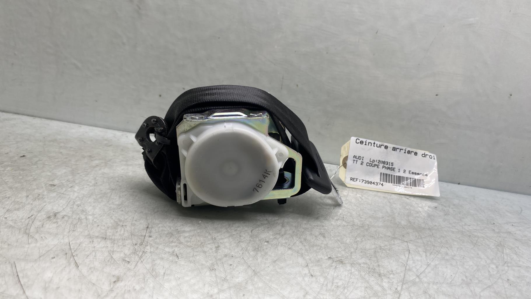 Cintura di sicurezza posteriore destra AUDI TT 2 COUPE PHASE 1 Gasolina - 1