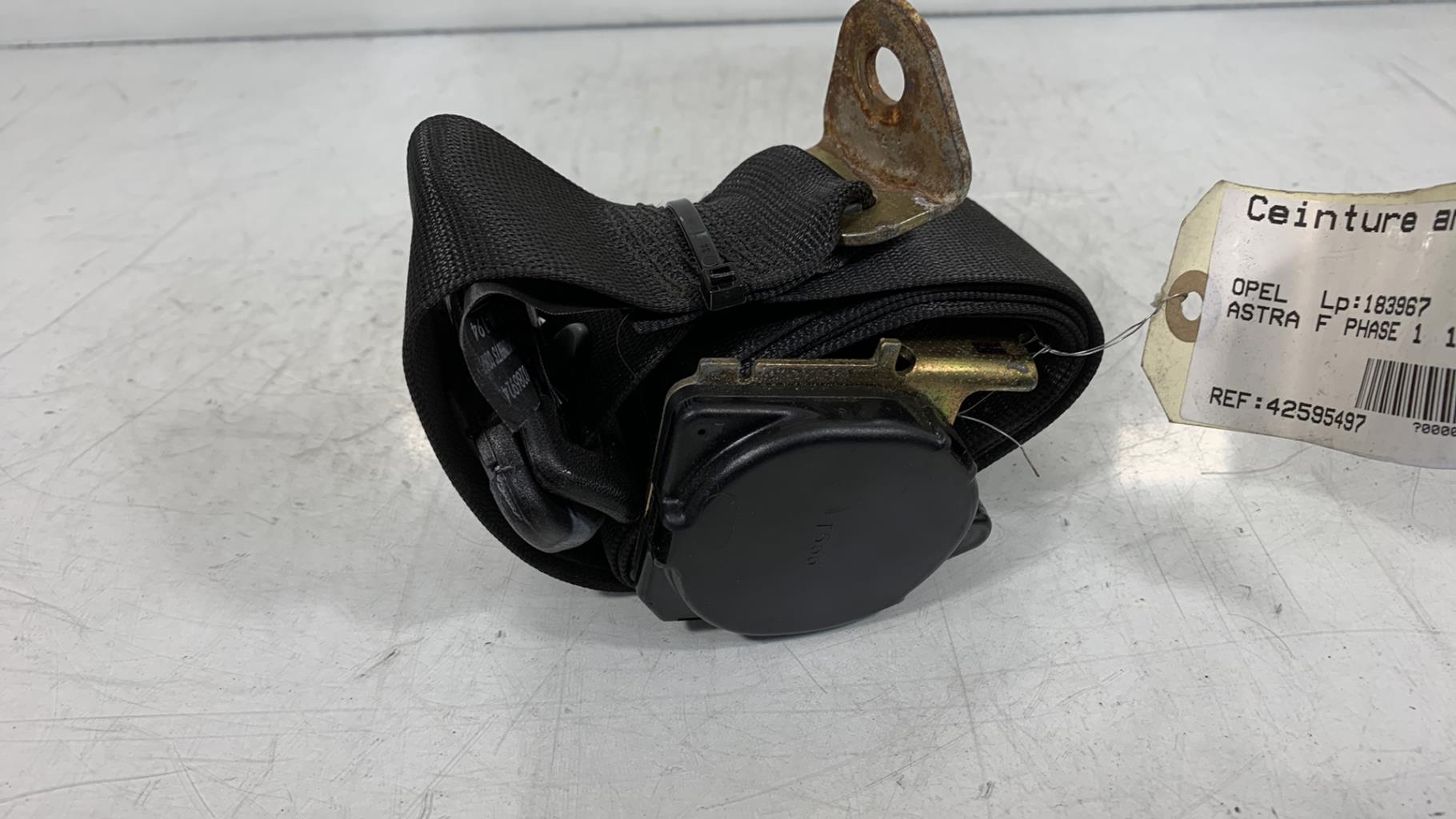 Cintura di sicurezza posteriore destra OPEL ASTRA F PHASE 1 Gasolina - 1
