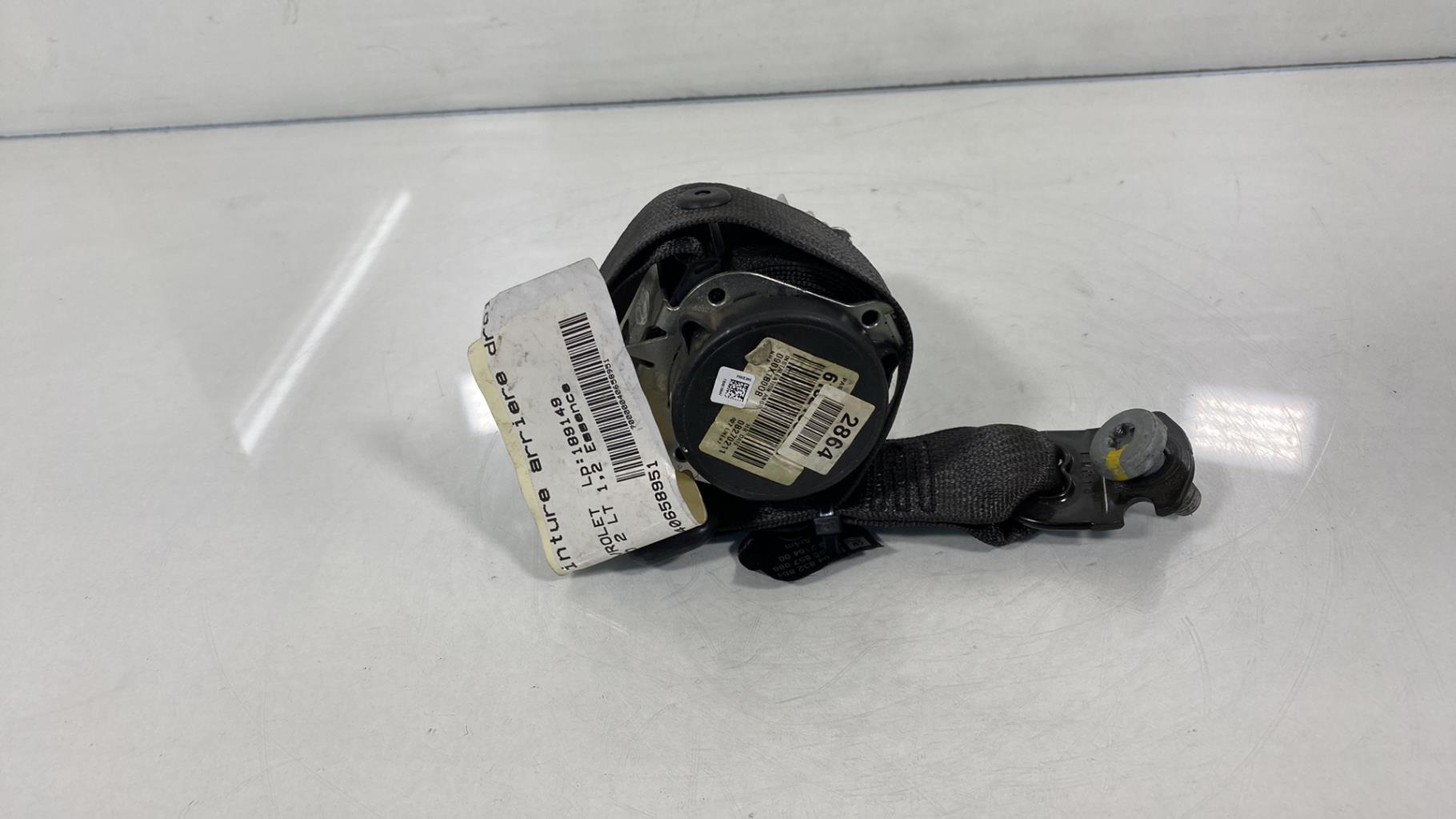 Cintura di sicurezza posteriore destra CHEVROLET AVEO 2 Gasolina - 1