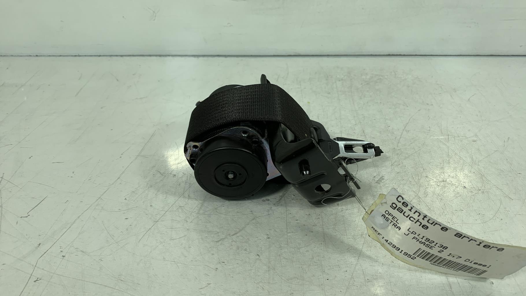 Cintura di sicurezza posteriore sinistra OPEL ASTRA J PHASE 2 Diésel - 1