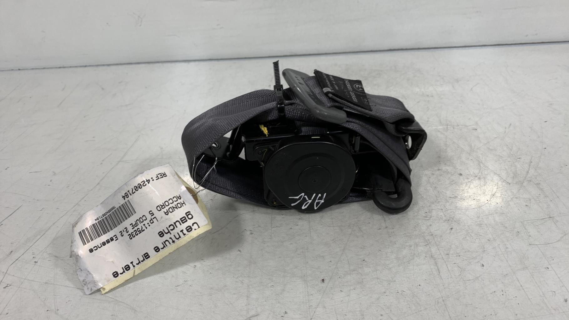Cintura di sicurezza posteriore sinistra HONDA ACCORD 5 COUPE Gasolina - 1