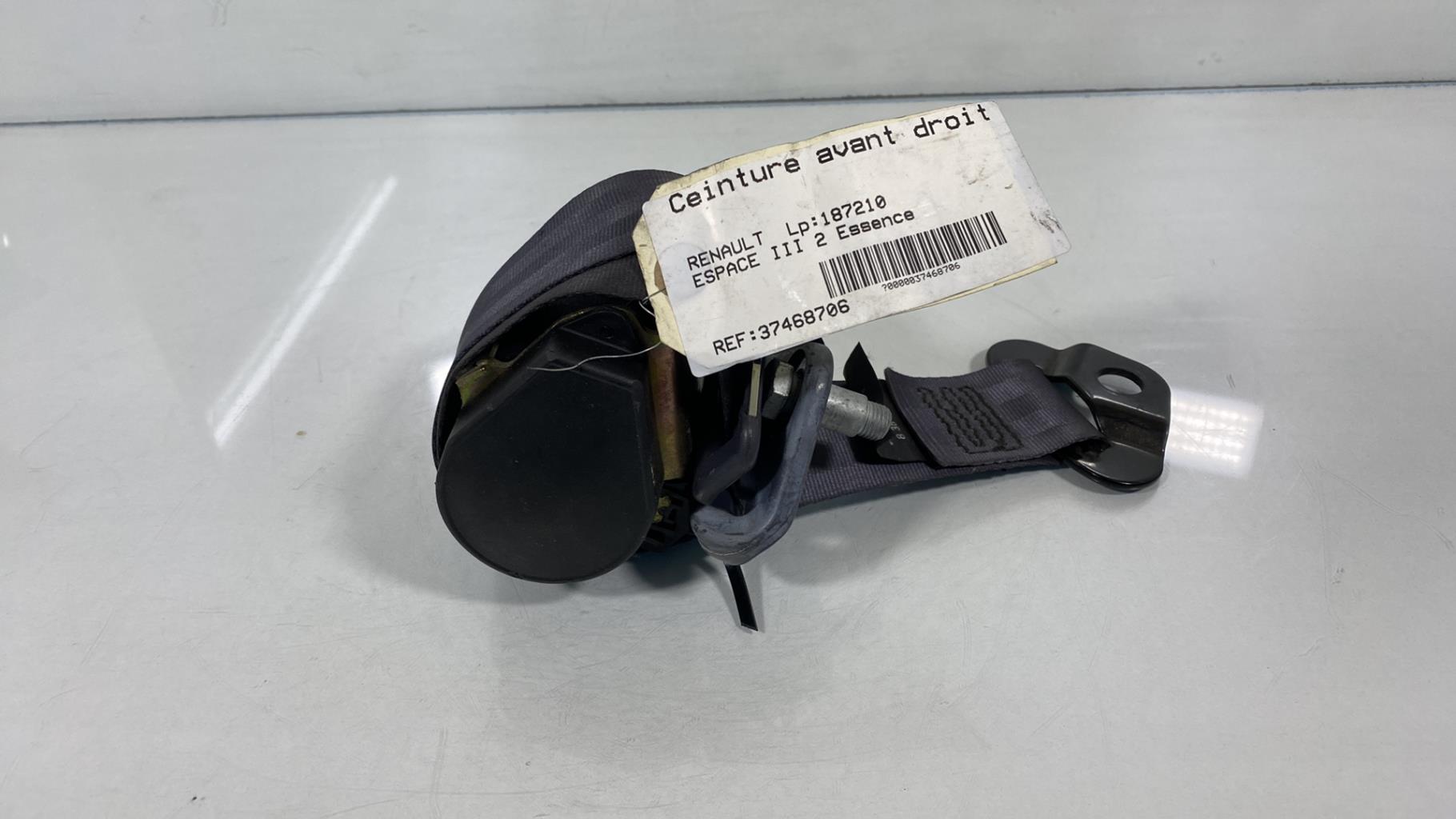 Cintura di sicurezza anteriore destra RENAULT ESPACE 3 Gasolina - 1