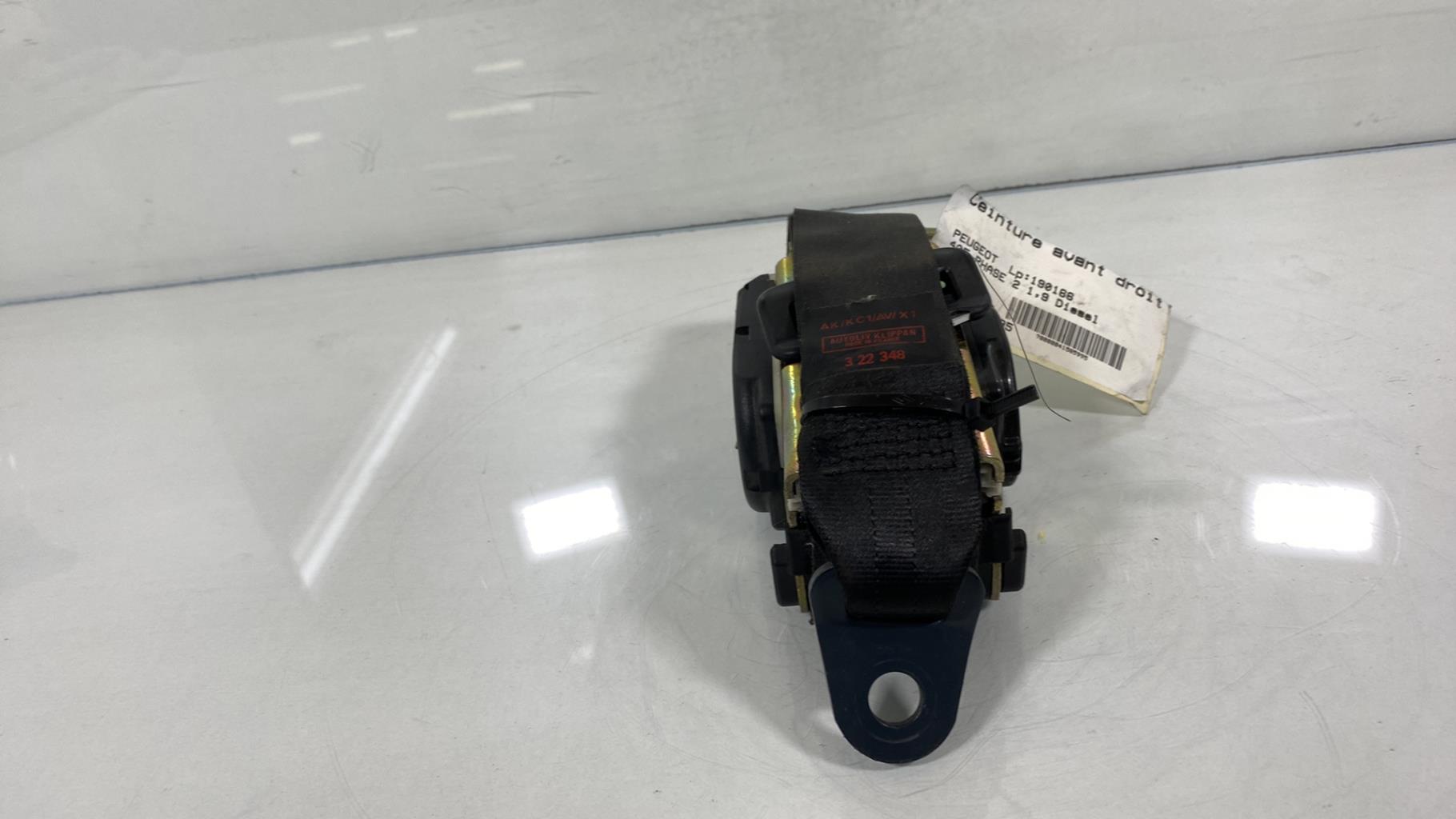 Cintura di sicurezza anteriore destra PEUGEOT 405 PHASE 2 Diésel - 1