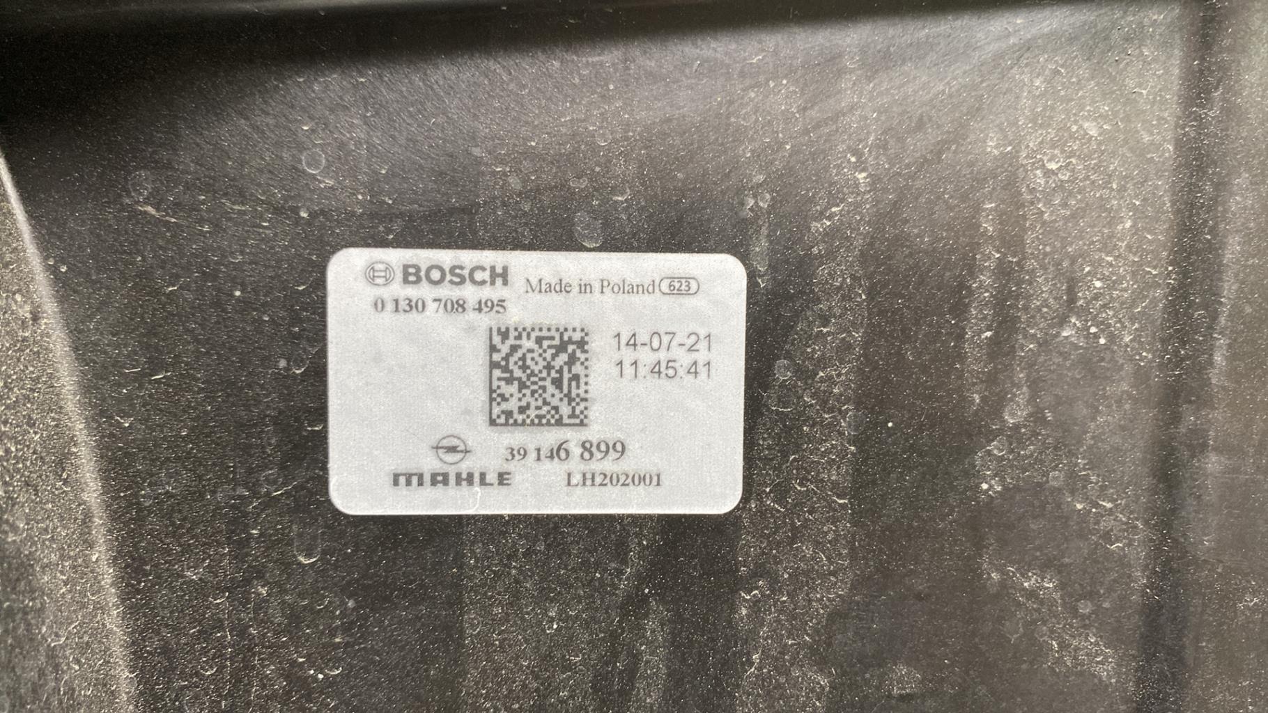 Motoventilatore radiatore OPEL ASTRA K PHASE 2 Gasolina - 1