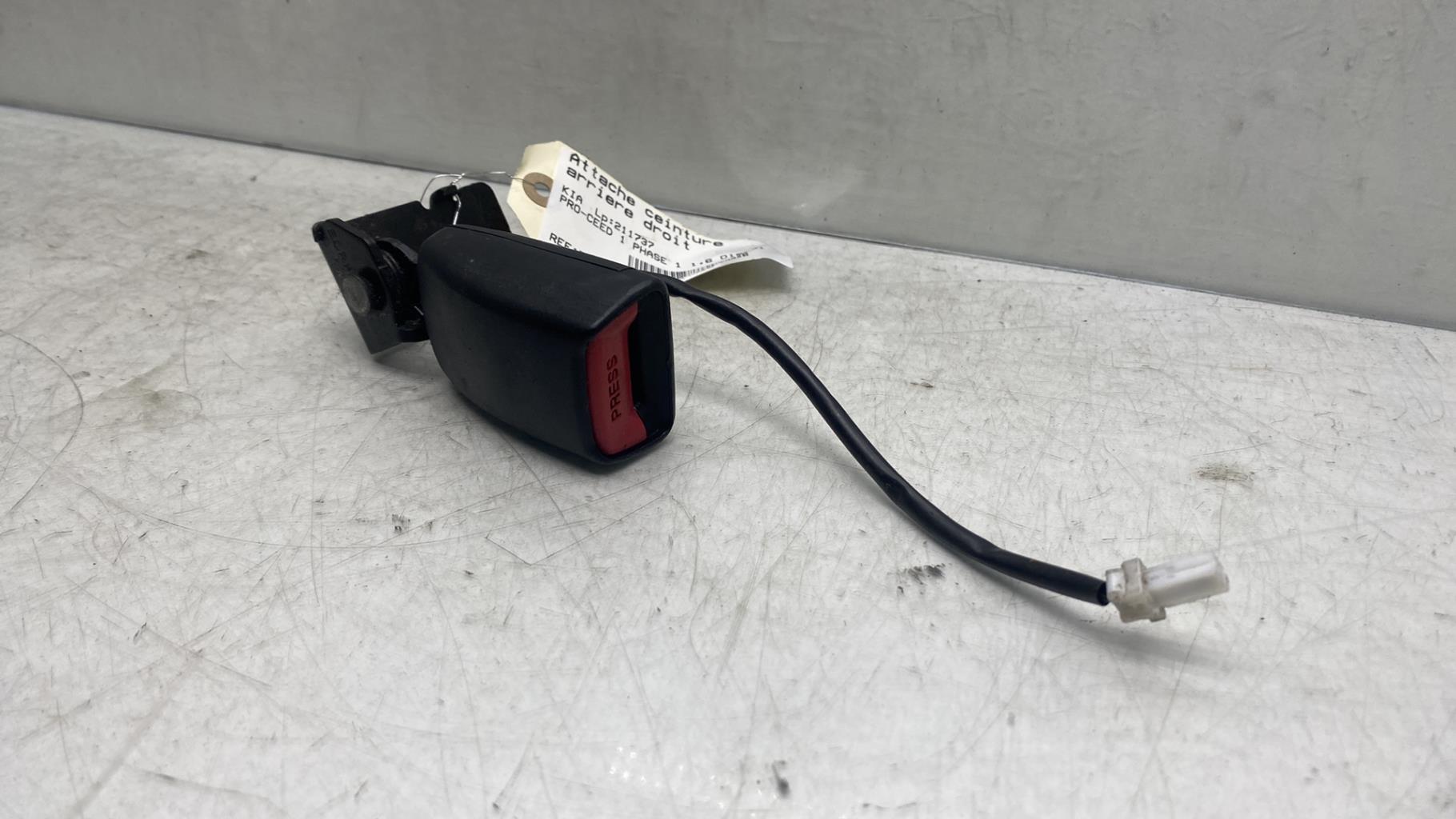 Aggancio cintura sicurezza posteriore destro KIA PRO-CEED 1 PHASE 1 Diésel - 1