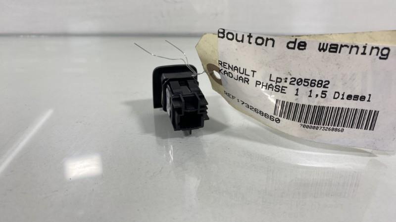 Bouton de warning RENAULT KADJAR PHASE 1 Diesel - 1