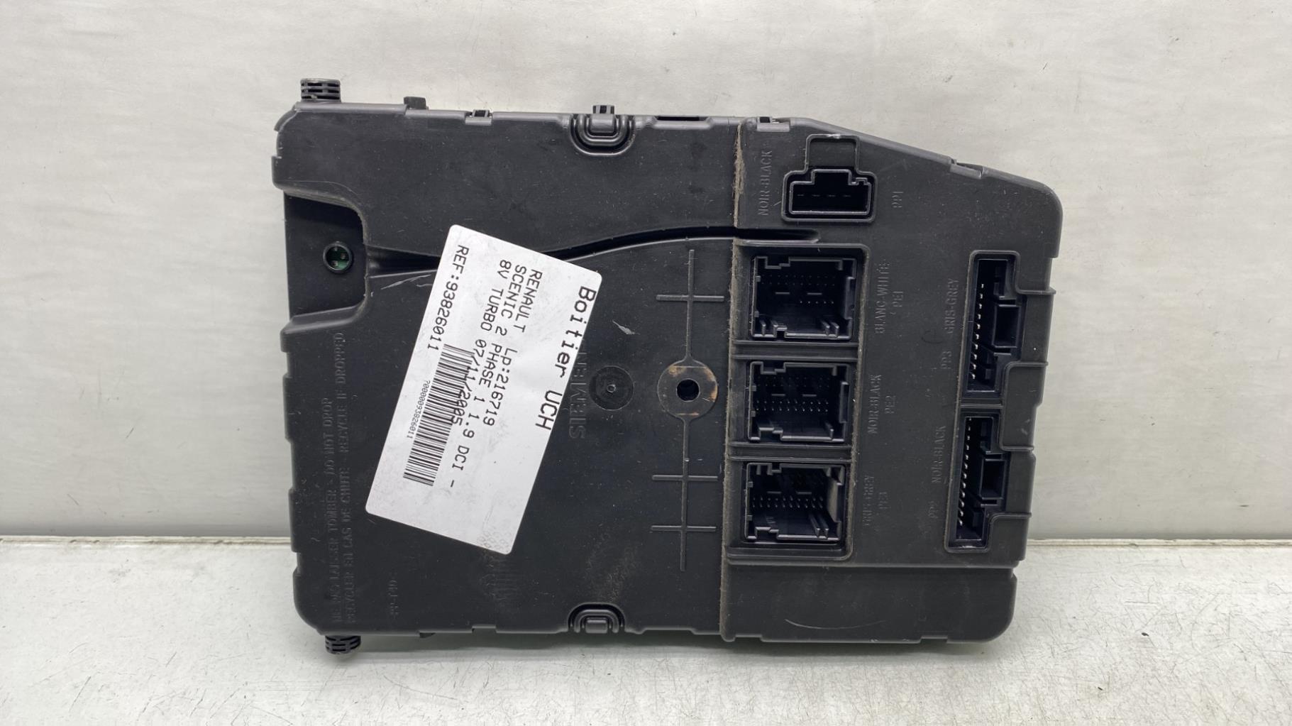Boitier UCH RENAULT SCENIC 2 PHASE 1 Diesel - 1