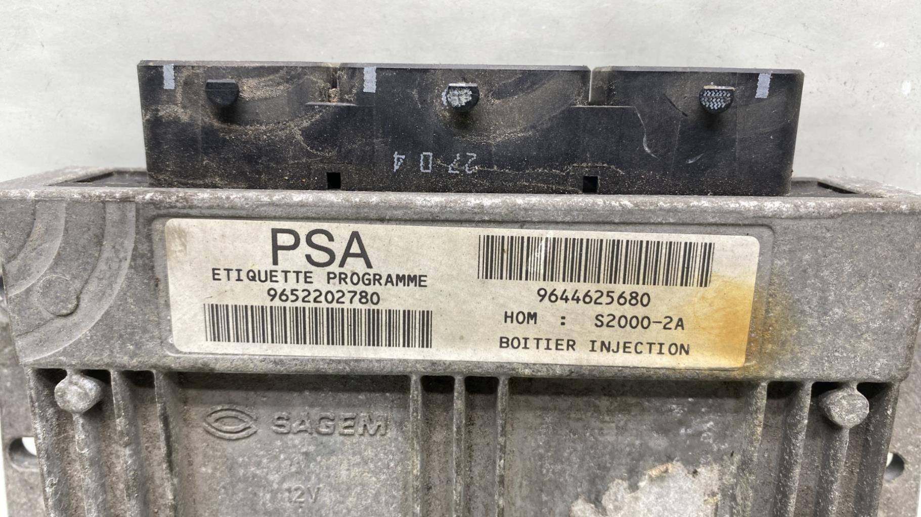 Centralina motore PEUGEOT 206 PHASE 2 Gasolina - 1