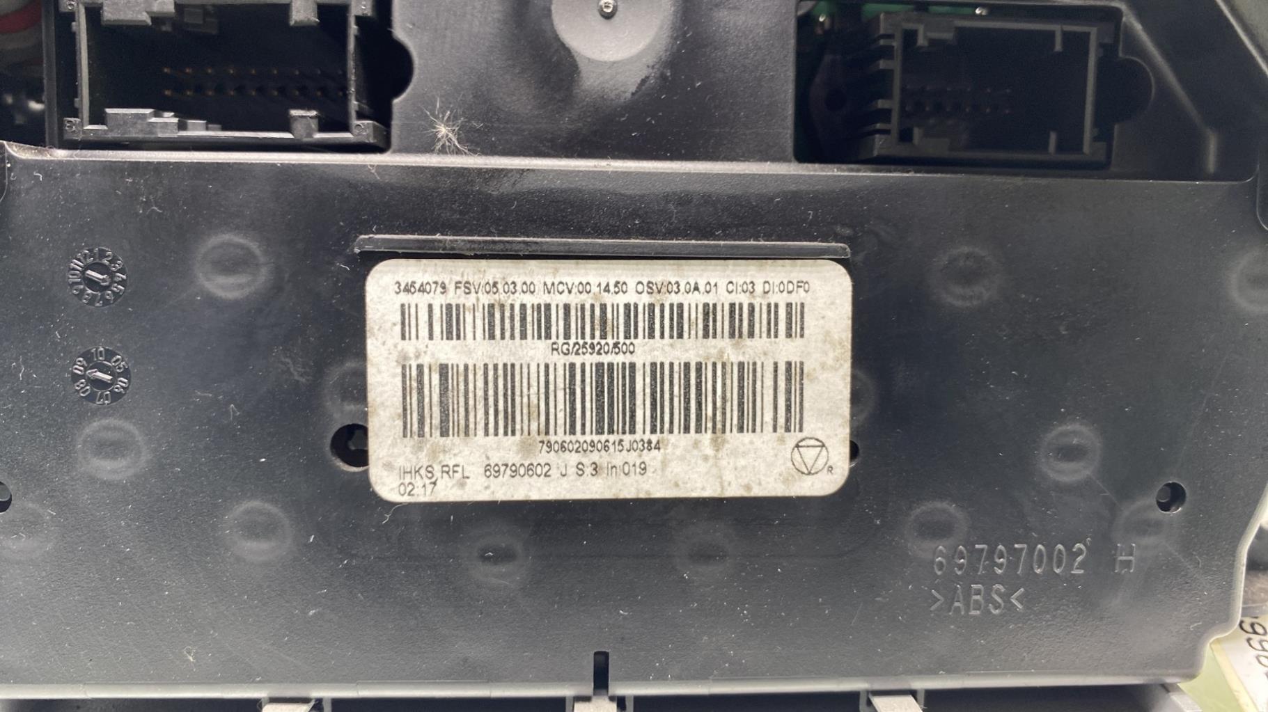 Commande chauffage MINI MINI 2 R55 CLUBMAN PHASE 1 BREAK Diesel - 1