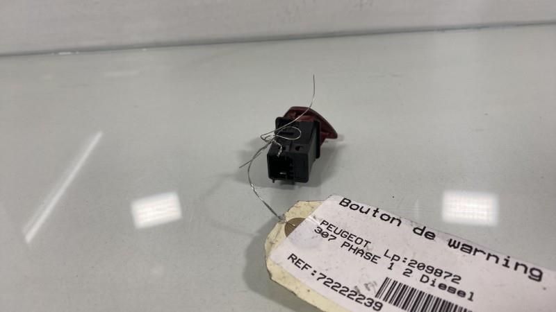 Bouton de warning PEUGEOT 307 PHASE 1 Diesel - 1