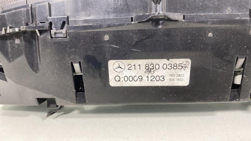 Commande chauffage MERCEDES CLASSE E 211 PHASE 1 Diesel - 1
