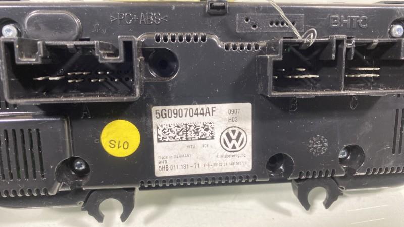 Commande chauffage VOLKSWAGEN GOLF 7 PHASE 1 Diesel - 1