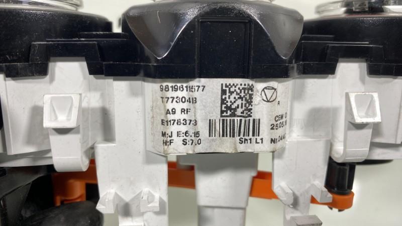 Commande chauffage PEUGEOT 208 1 PHASE 2 Essence - 1