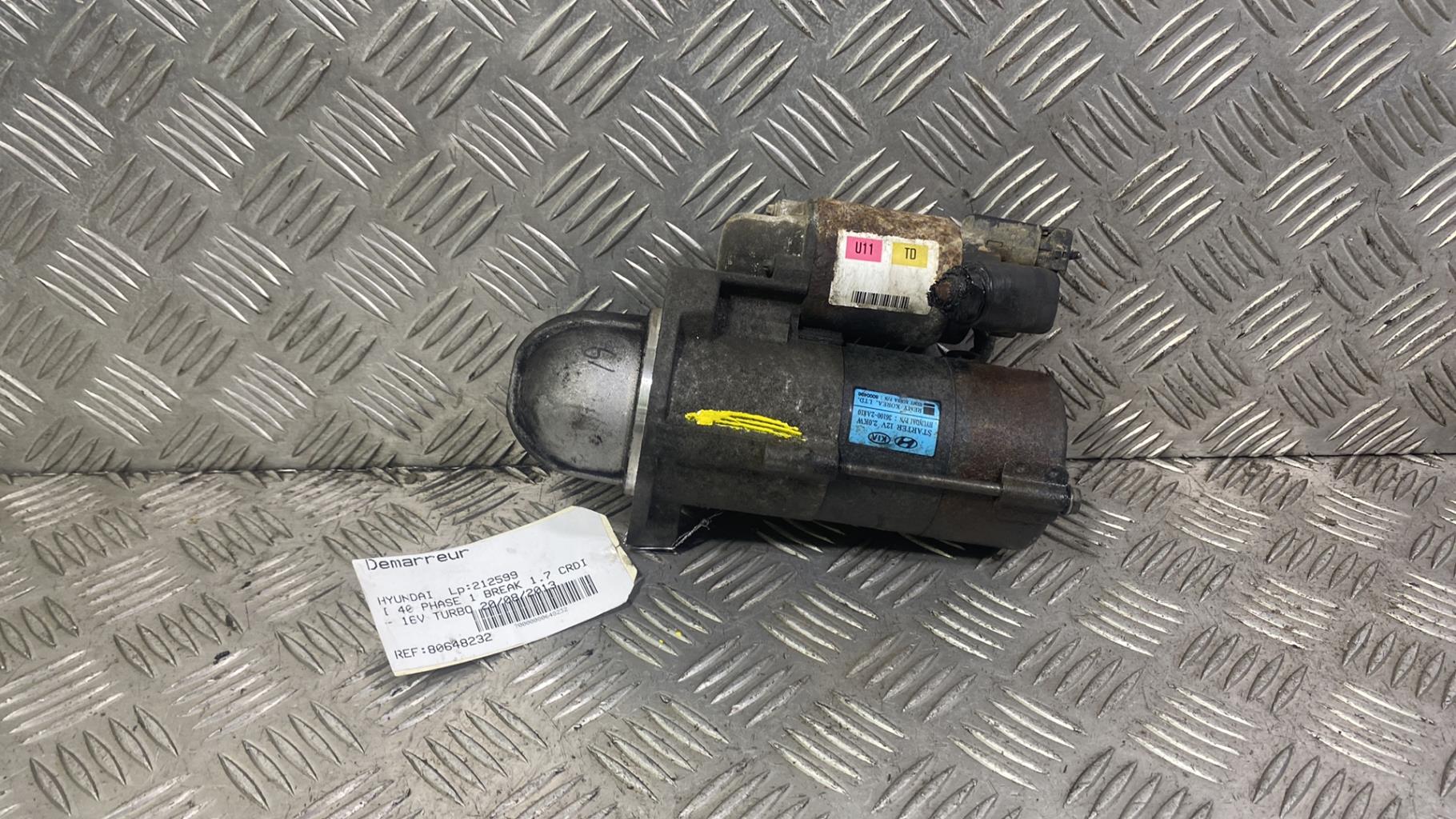 Demarreur HYUNDAI I 40 PHASE 1 BREAK Diesel - 1