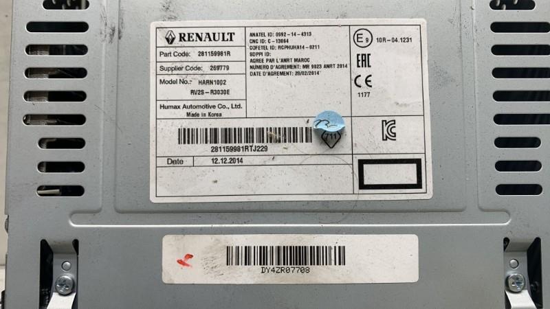 Autoradio originale RENAULT CLIO 4 PHASE 1 Diésel - 1