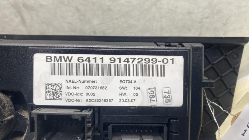 Commande chauffage BMW SERIE 3 E91 TOURING PHASE 1 BREAK Diesel - 1