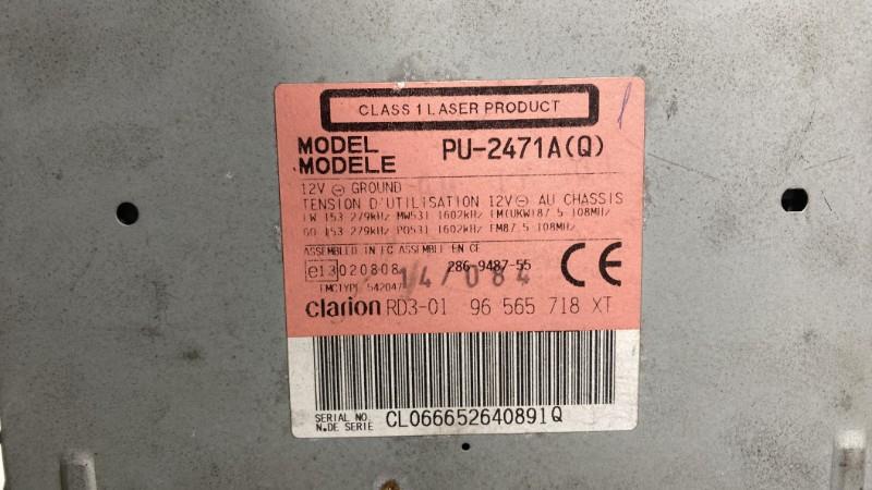 Autoradio originale CITROEN C3 1 PHASE 1 Diésel - 1