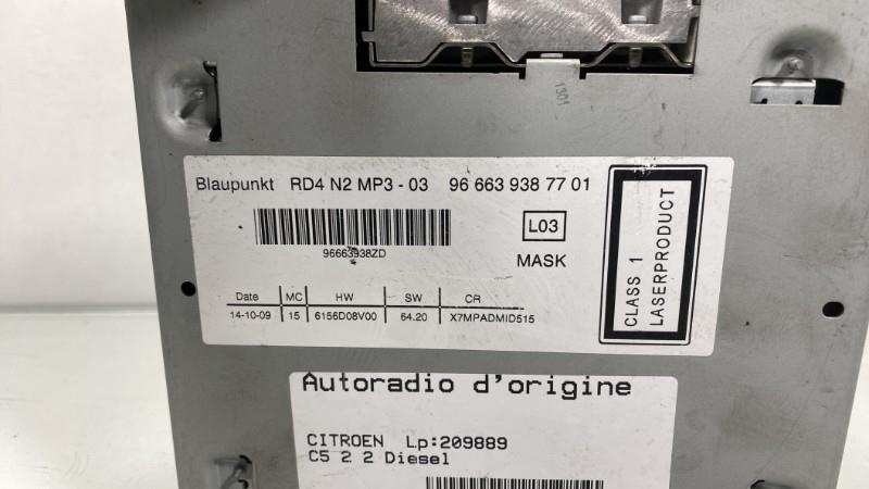 Autoradio originale CITROEN C5 2 Diésel - 1