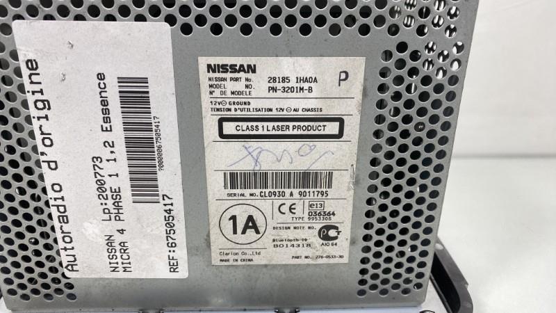 Autoradio originale NISSAN MICRA 4 PHASE 1 Gasolina - 1