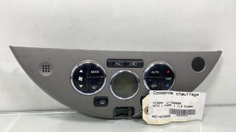 Commande chauffage NISSAN NOTE 1 PHASE 1 Diesel - 1
