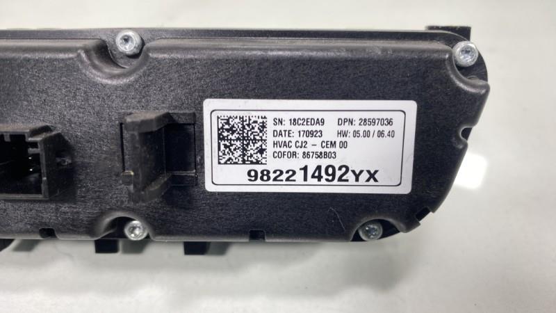 Commande chauffage OPEL CROSSLAND X PHASE 1 Essence - 1