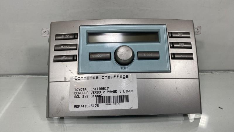 Commande chauffage TOYOTA COROLLA VERSO 2 PHASE 1 Diesel - 1