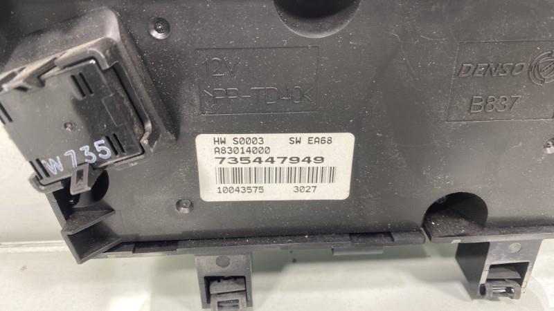 Commande chauffage FIAT GRANDE PUNTO Diesel - 1