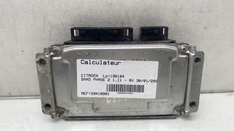 Centralina motore CITROEN SAXO PHASE 2 Gasolina - 1