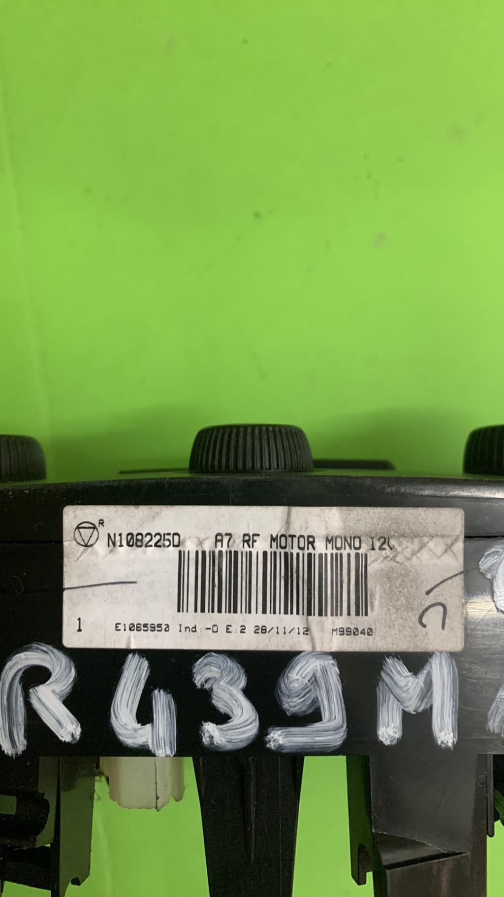 Commande chauffage PEUGEOT 207+ Diesel - 1