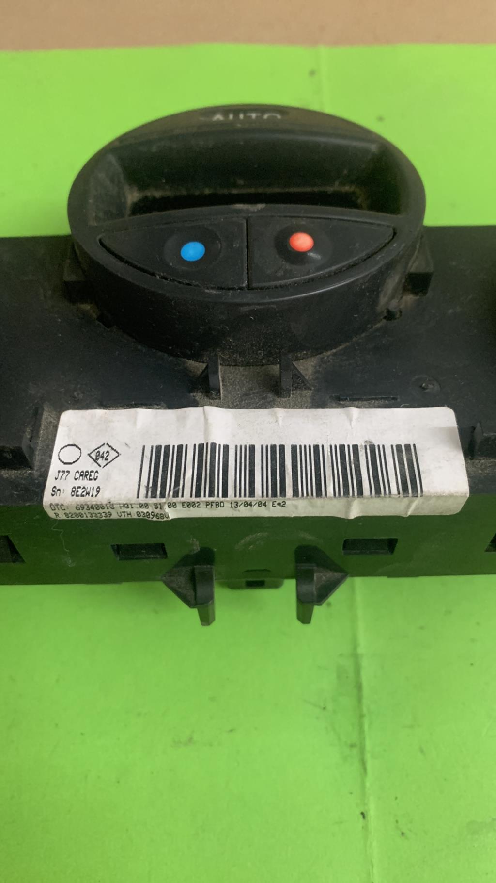 Commande chauffage RENAULT MODUS PHASE 1 Diesel - 1