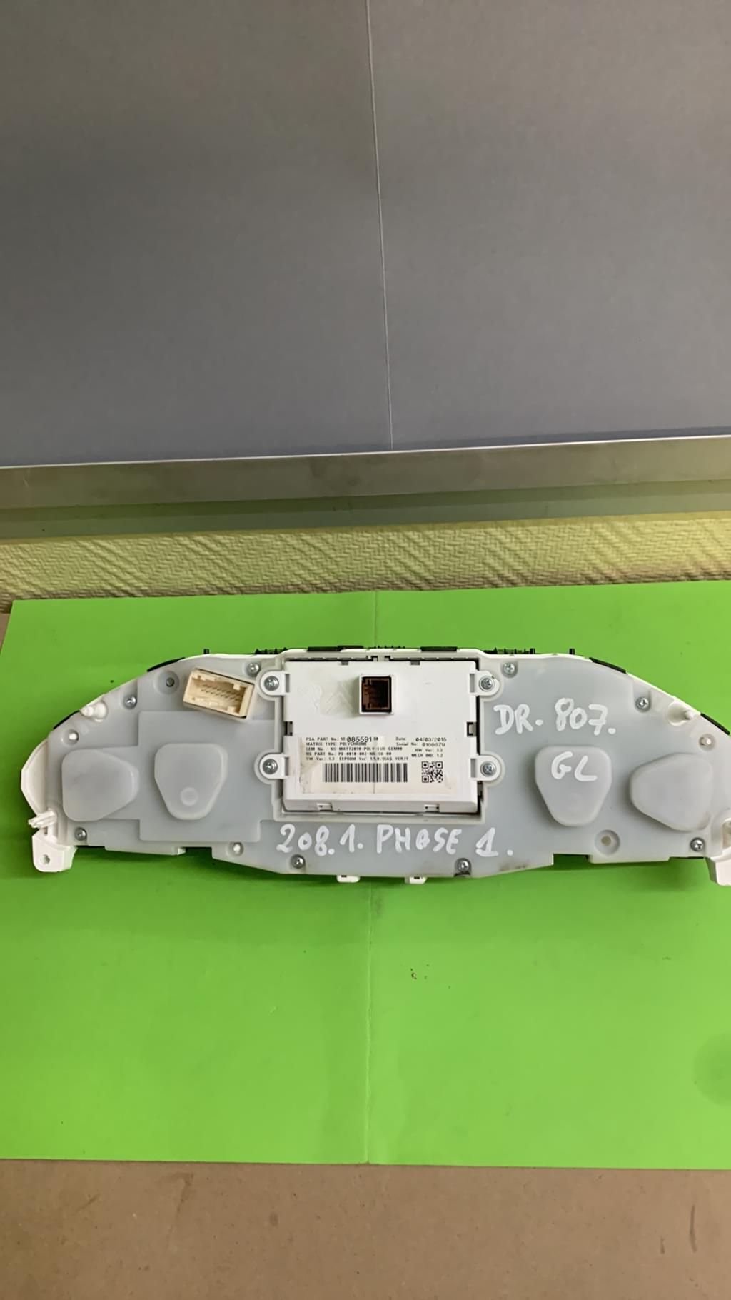 Compteur PEUGEOT 208 1 PHASE 1 Diesel - 1