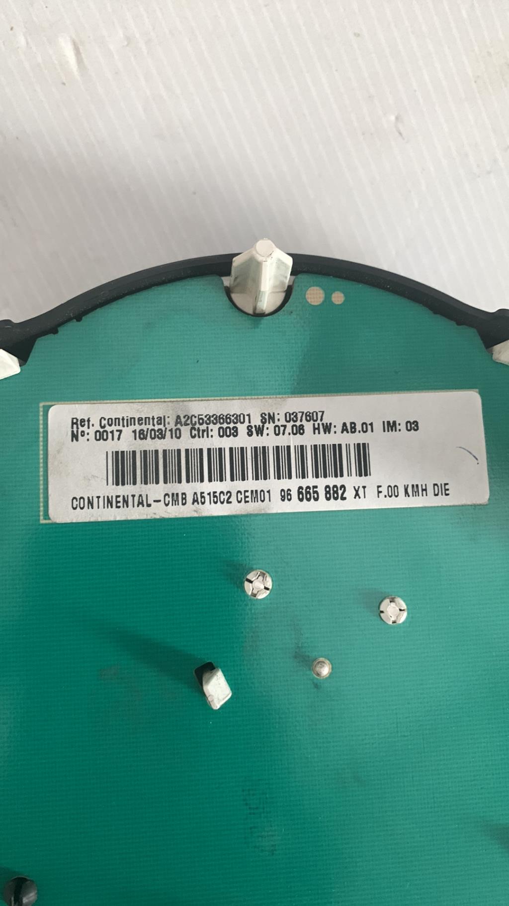 Compteur CITROEN C3 2 PHASE 1 Diesel - 1